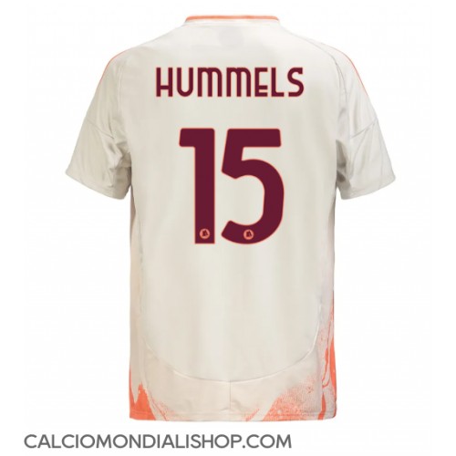 Maglie da calcio AS Roma Mats Hummels #15 Seconda Maglia 2024-25 Manica Corta